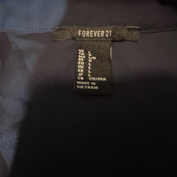 Forever 21 Button Down Blouse - Picture 3 of 4